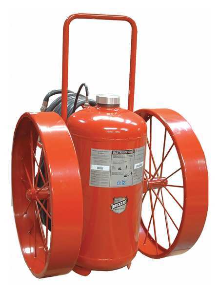 Buckeye Fire Equipment Wheeled Fire Extinguisher, 320B:C, Dry Chemical, 300 lb 32310