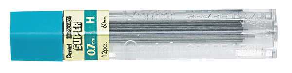 Pentel Lead Refills, 0.7mm, PK12 PEN50H