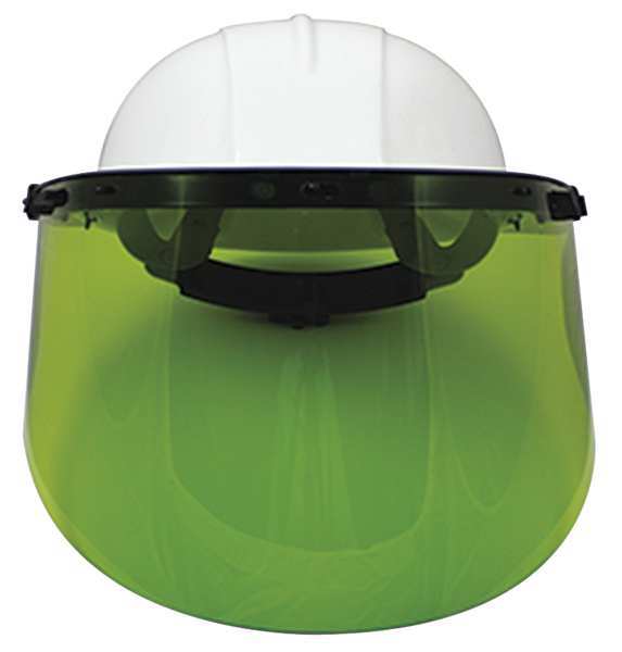 Sellstrom Faceshield Visor, Polycarbonate, Green S31223