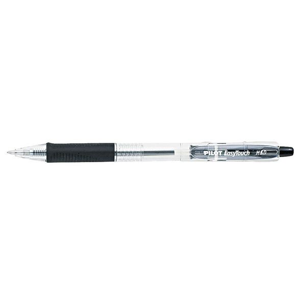 Pilot Retractable Pen, Medium 1.0 mm, Black PK12 PIL32220