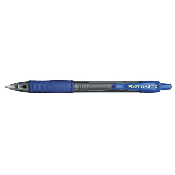 Pilot Retractable Gel Roller Ball Pen, 1.0 mm, Blue PK12 PIL31257