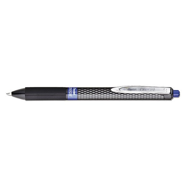 Pentel Gel Roller Roller Pen, Medium 0.7 mm, Blue PK12 PENK497C