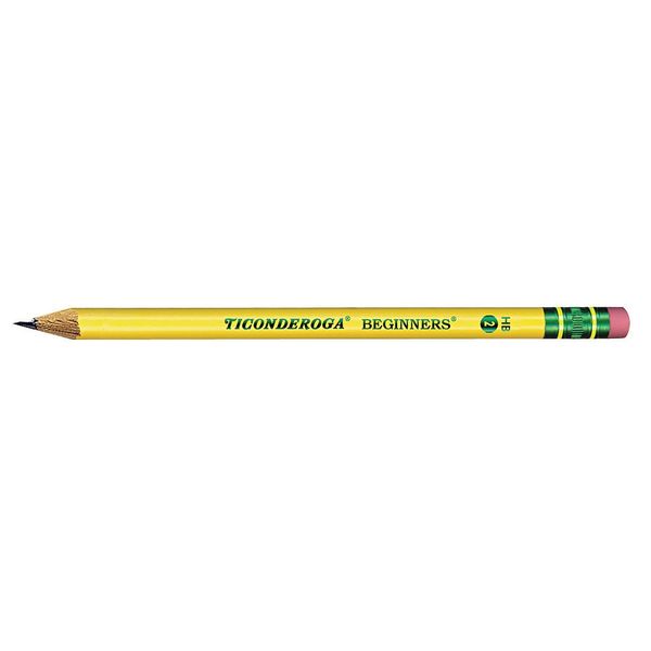 Dixon Ticonderoga Pencil, Wood, PK12 DIX13308