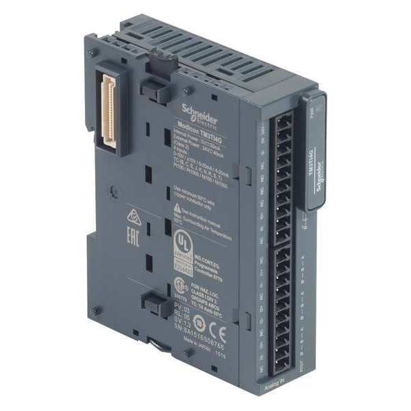 Schneider Electric Ext Module, TM3, 4 inputs, Term Block, 24VDC TM3TI4G