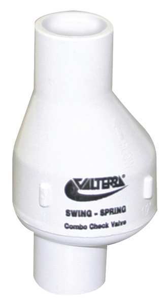 Valterra 1/2" Slip PVC Spring Swing Check Valve 200-05