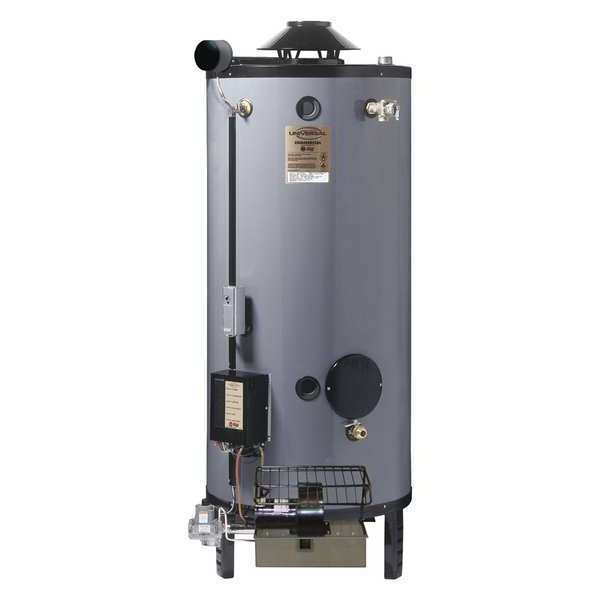 Rheem-Ruud Natural Gas Commercial Gas Water Heater, 72 gal., 120V AC GN72-250A