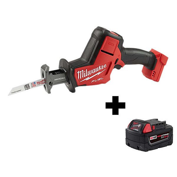 Milwaukee Tool Reciprocating Saw, Cordless, Compact 2719-20, 48-11-1850