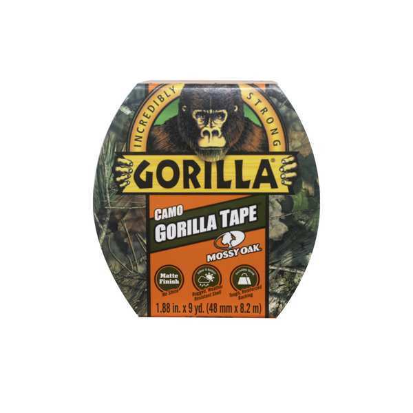 Gorilla Glue Duct Tape, 2 In x 9 yd, 13 mil, Camouflage 6010902