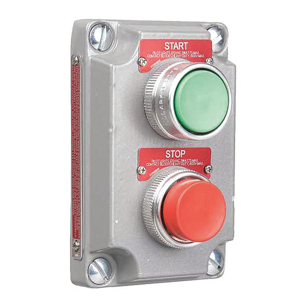 Killark Green And Red Push To Start Expl Proof, 6.375 in x 6 in x 4.375 in, Green-Red XCS0B4