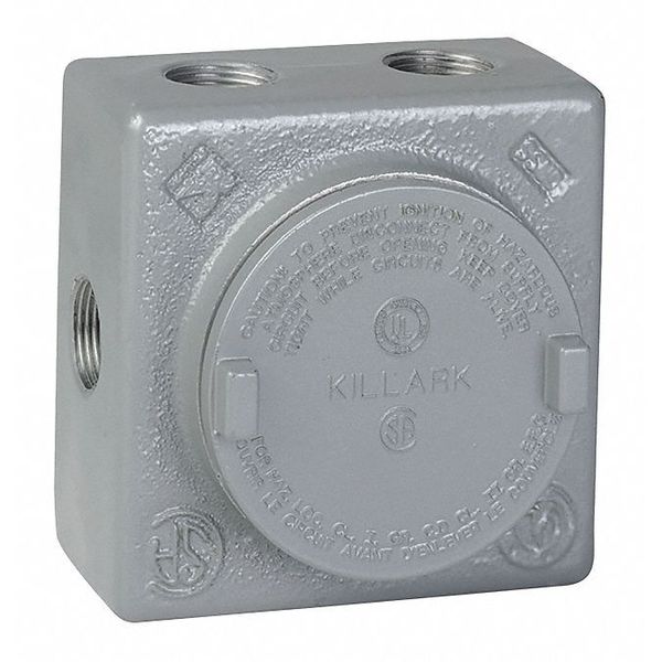 Killark Outlet Box, NOVAL Accessory, Aluminum GRSS-3