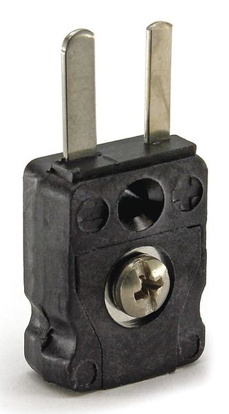Dayton Thermocouple Plug, J, Black, Miniature 36GK80