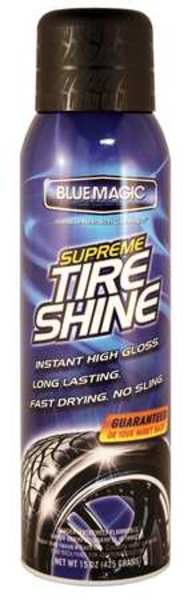 Blue Magic Tire Shine, 15 Oz., Aerosol 680-06