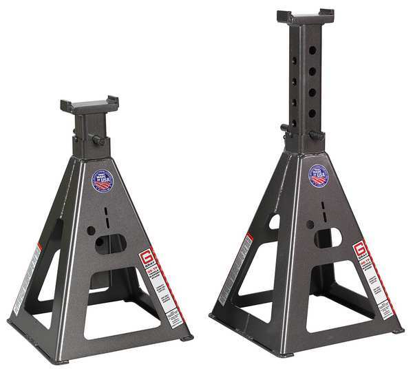 Gray Vehicle Stands, PR 35TF Stands