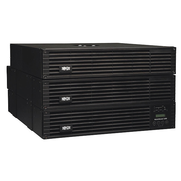 Tripp Lite UPS System, 6kVA, 13 Outlets, Rack, Out: 120/208/240V AC , In:200/208/220/230/240V AC SU6000RT4UTFHW