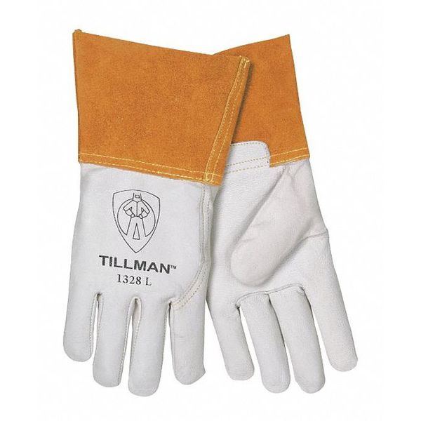 Tillman TIG Welding Gloves, Goatskin Palm, S, PR 1328S