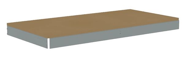Tennsco Boltless Shelf, 24"D x 48"W, Carbon Steel ZLES-4824D