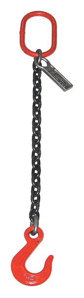 Lift-All Chain Sling, G100SOG, 9/32 in., 6 ft. 932SOGW10X6