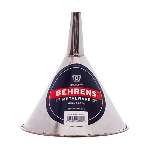 Behrens Funnel, 1/4 qt., 6-1/4inH x 6-1/4inL BF25
