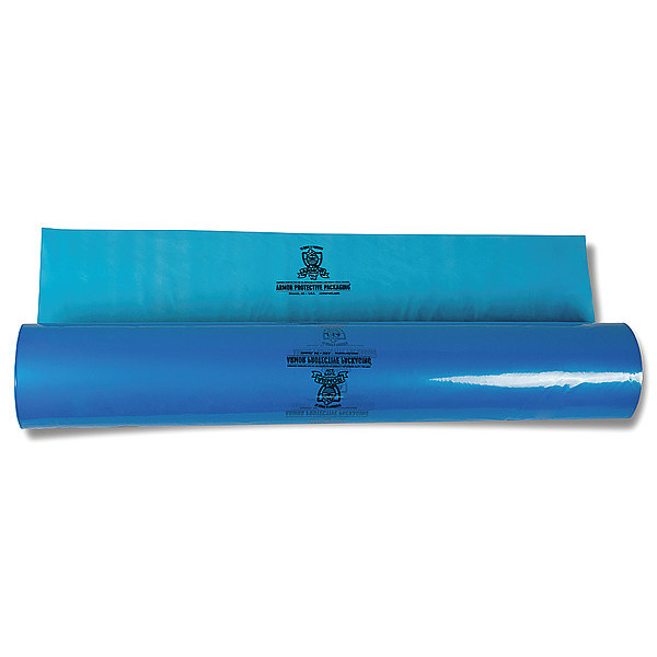 Armor Poly Protective Packaging Film 36" x 500 ft., Blue PSWS4B36500