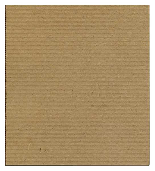 Zoro Select Corrugated Sheet, 36 in. L x 30 in. W, PK5 36MZ48
