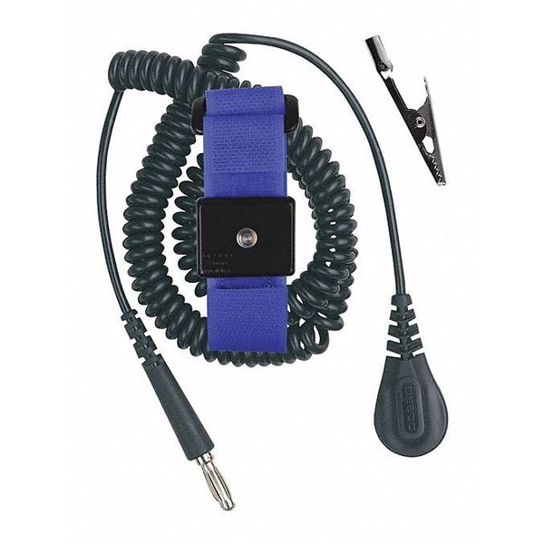 Desco Wrist Strap With Cord Ground 09078