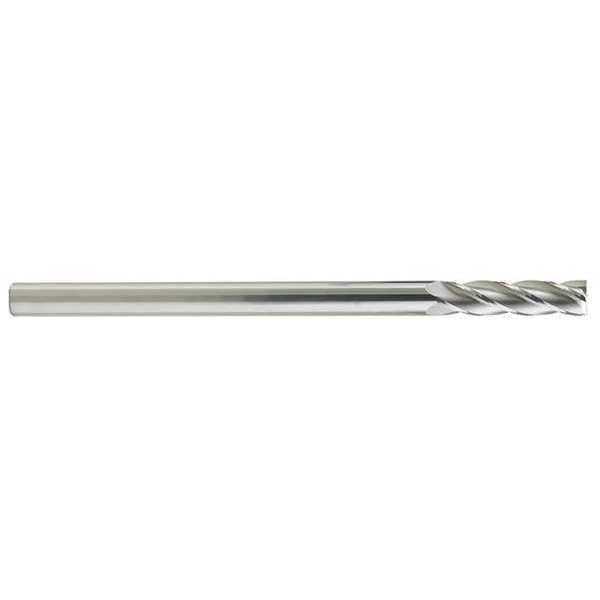Zoro Select Carbide End Mill, 4in, CEM38FXL4TIALN CEM38FXL4TIALN