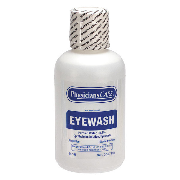 Physicianscare Personal Eye Wash Bottle, 16 oz. 24-101