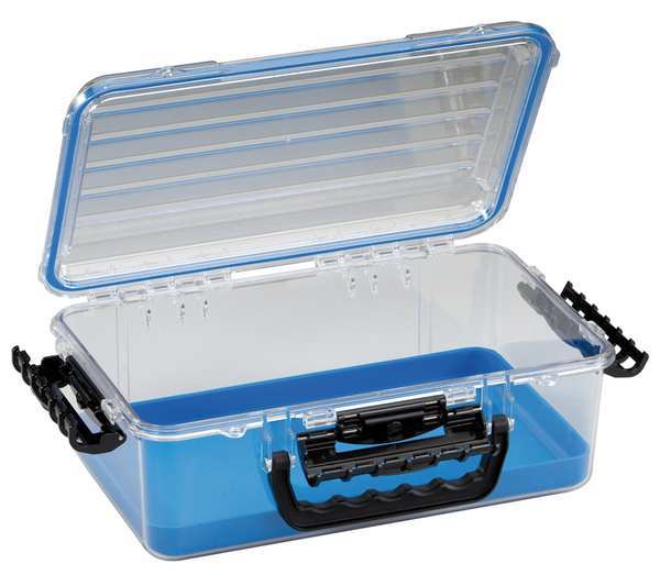 Plano Storage Box with 1 compartments, Plastic, 5 in H x 14 in W 1470-00