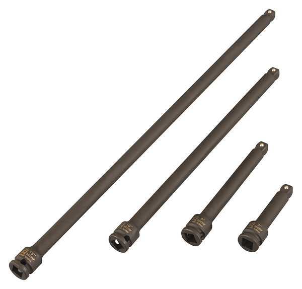 Sunex Impact Wobble Extension Set, 4 pcs., 1/2" 2504