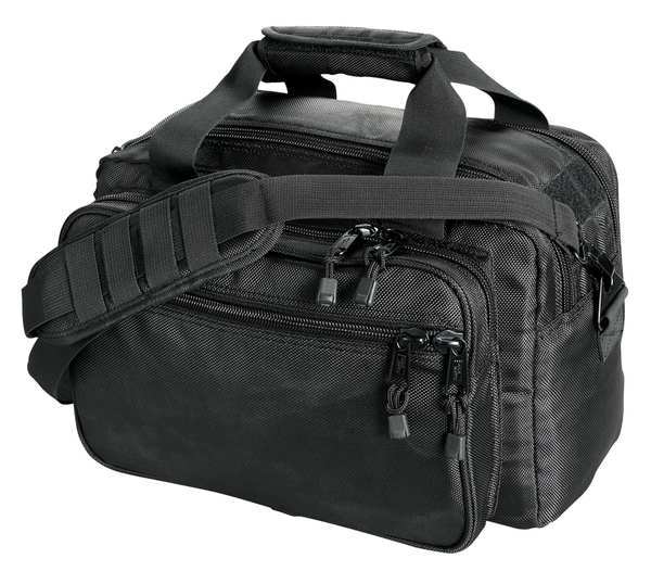 UNCLE MIKE'S Deluxe Range Bag, 1680D x 1680D Side-Armor, Black, 9 1/2 ...