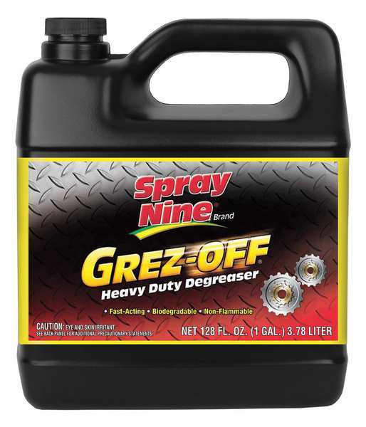 Spray Nine Degreaser, 1 Gal Jug, Liquid, Clear Orange, 4 PK 22701