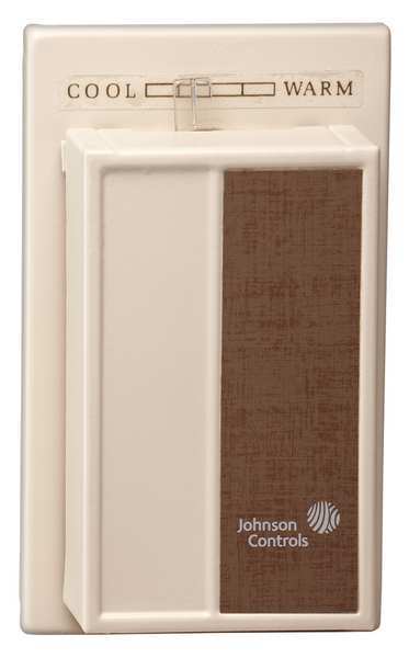 Johnson Controls Low Voltage Thermostat, Hardwired, 24VAC T58EA-1C
