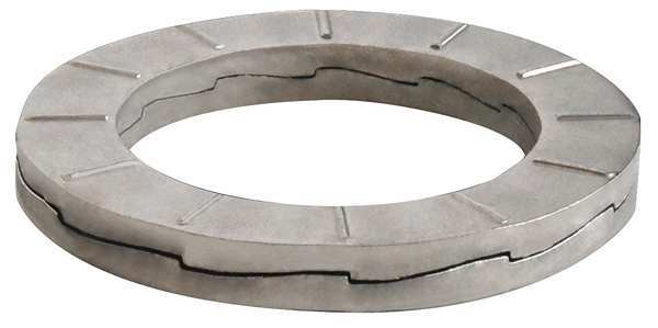 Disc-Lock Wedge Lock Washer, For Screw Size 6 mm Stainless Steel, Plain Finish, 200 PK SSM-101