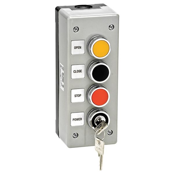 American Garage Door Supply Control Station, 3 Buttons, Nema 4X 3BXLT