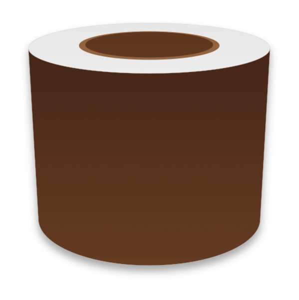 Vnm Signmaker Label Tape, Brown, Labels/Roll: Continuous VNMBN-31028