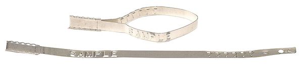 C.H. Hanson Lock Seal 9" x 26", Silver, Pk100 2799PN