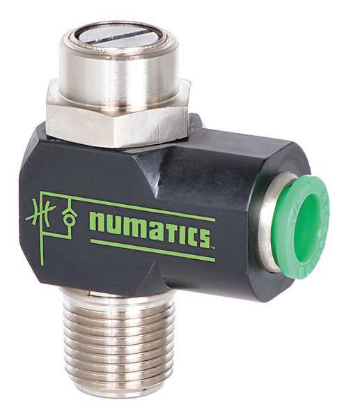 Numatics Swivel, 1/8In NPT, 5/32In Push In 1FPRN5