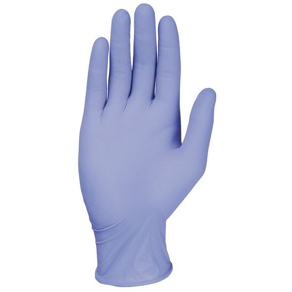 Condor Disposable Gloves, Nitrile, Powder Free Blue, M, 200 PK 36VP37