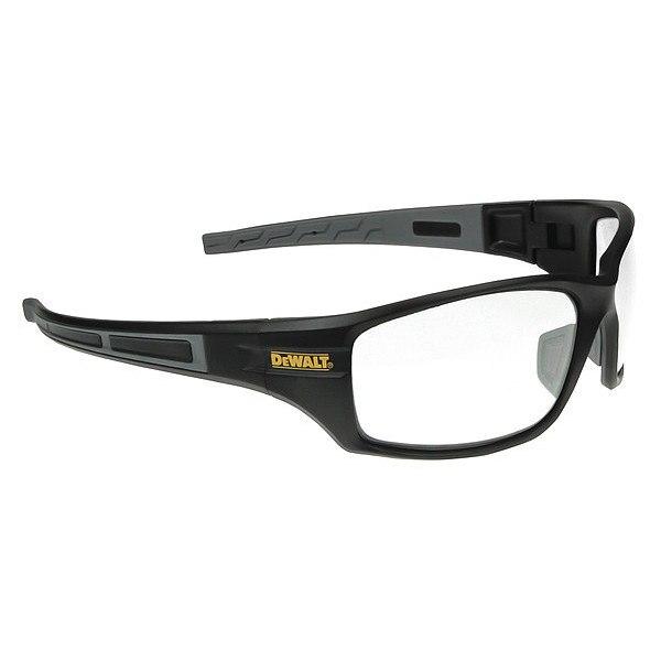 Dewalt Safety Glasses, Wraparound Clear Polycarbonate Lens,  Scratch-Resistant DPG101-1D Zoro