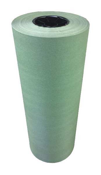APPROVED VENDOR Green Masking Paper: 36 in Nominal Wd, 625 ft Nominal Lg,  40 lb Paper Wt
