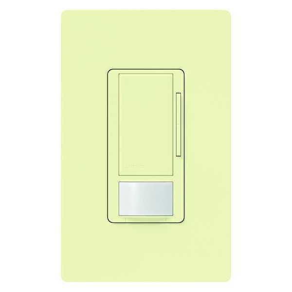 Lutron Occ/Vac Dimmer Snsr, Wall, Almond MS-Z101-AL