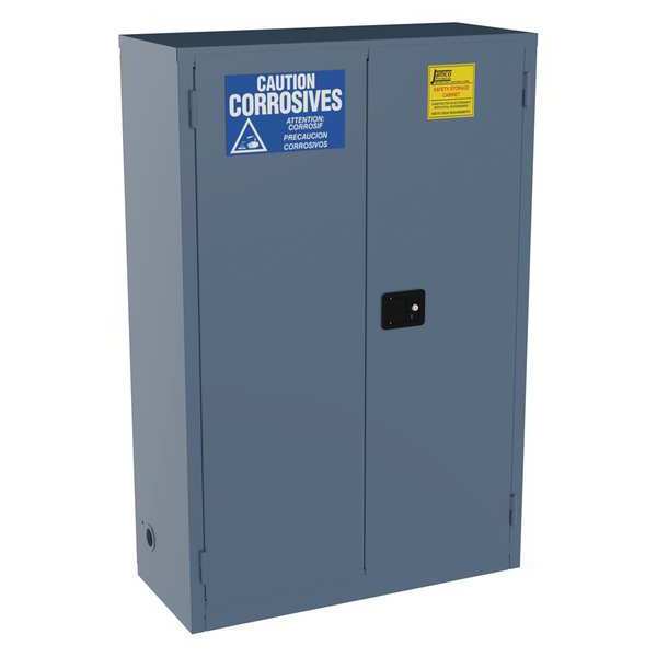 Jamco Corrosive Safety Cabinet, 45 gal., Blue CK45BP