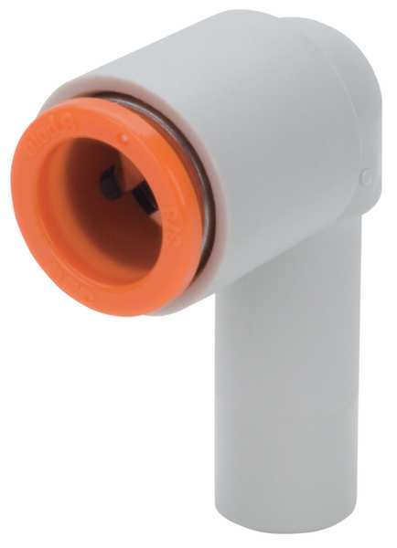 Smc Plug-In Reducing Elbow, 90 Deg, 1/4x3/8 KQ2L07-11A
