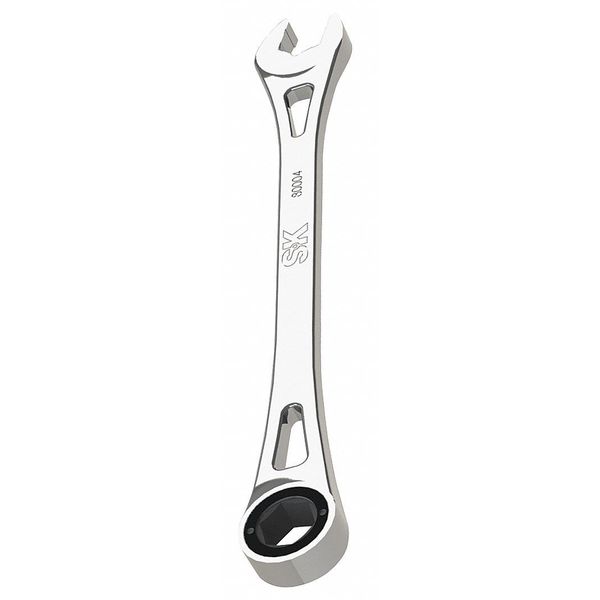 Sk Professional Tools Ratcheting Wrench, Head Size 11mm 80004