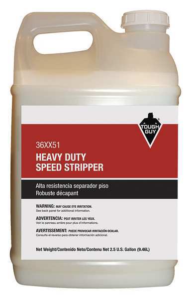 Tough Guy Heavy Duty Floor Stripper, 2.5gal., Bottle 36XX51