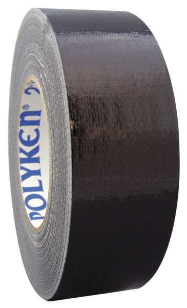 Polyken Duct Tape, Black, 2 13/16inx60 yd 281