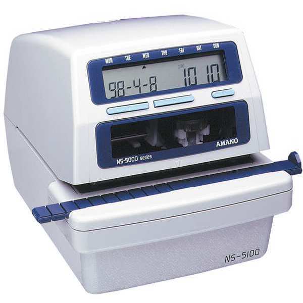 Amano Electronic Time Date Number Stamp NS-5100/2287