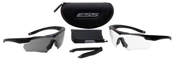 Ess Ballistic Safety Glasses, Interchangeable Lenses Anti-Fog, Scratch-Resistant 740-0504