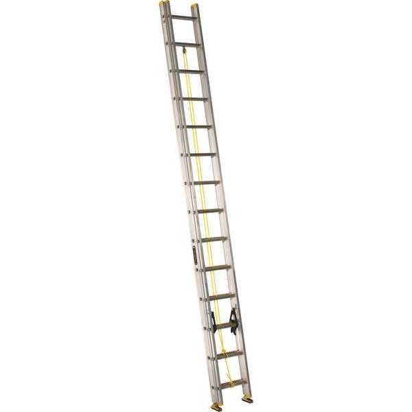 Louisville 28 ft Aluminum Extension Ladder, 250 lb Load Capacity AE3228