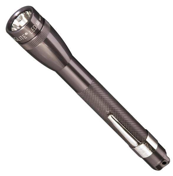 Maglite MAGLITE LED 87 Lumens Industrial Gray Mini Flashlight SP32096K